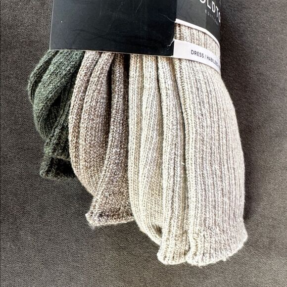 Men’s Gold Toe Edition Crew Dress Socks 3 Pairs Size 6-12.5 NWT - Picture 5 of 8